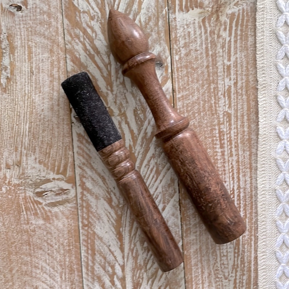 🎵Nepalese Wooden Striker & Mallet🎵~ 6” & 7” (2 sets of 2 available)